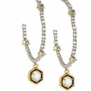 Alexis bittar hoops earrings